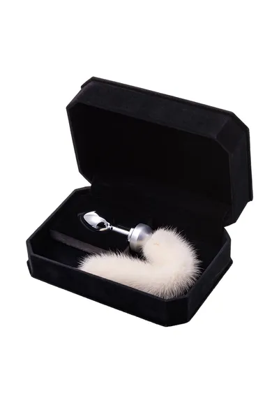 Analna čaura Metal bi TOIFA, metal, srebro, sa belim repom, 32 cm, Ø 2,9 cm, 175 g