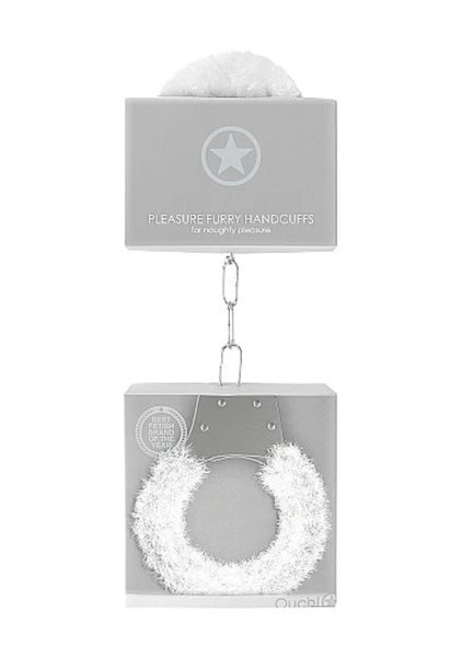 Metalne lisice presvučene krznom Pleasure Handcuffs Furri