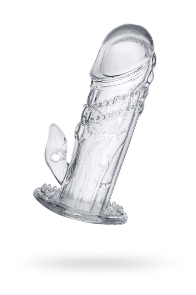 Mlaznica na penis TOYFA, TPE, transparentan, 13 cm (818016-1)