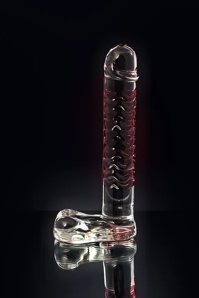 Nerealni Dildo Sekus Glass, staklo, prozirno, 16 cm (912023)