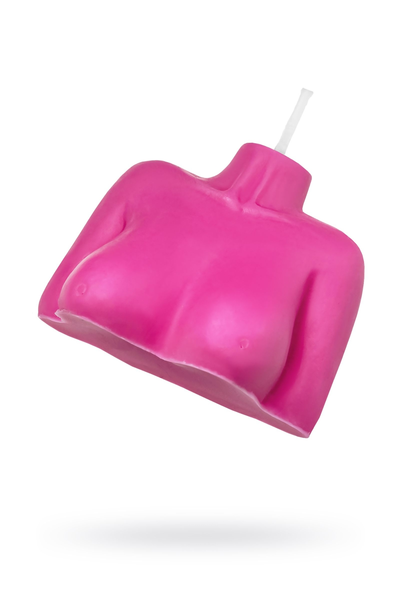 Sveća Pecado BDSM ženska silueta, ružičasta, gr. 49