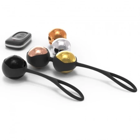 Dorcel Training Balls set vaginalnih kuglica sa pomerenim težištem i vibracijama