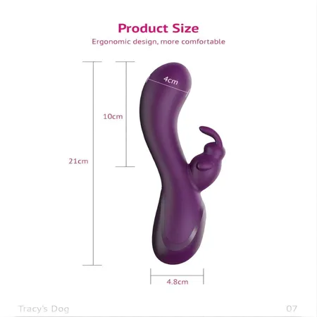 Vibracioni masažer-zec za klitoris i G-tačku Craibit Rabbit Vibrator