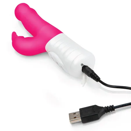Tanak zec vibrator Slim Shaft Rabbit Pink