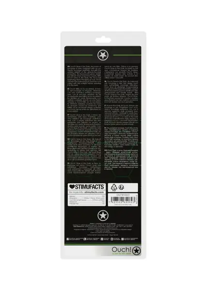 Uvećavajuća mlaznica zatvorenog tipa sa prstenom za fixaciju na skrotumu spiralna luminiscentna