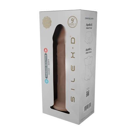 SILEKD model 2 Dildo, telesni, 9  kompatibilan sa Apolonom