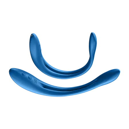 Vibracioni masažer Satisfyer Elastic Game, tamno plava