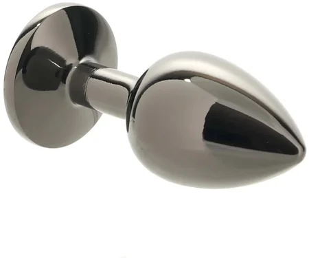 Crna alюminivaя analni pluta sa staklom Srednje