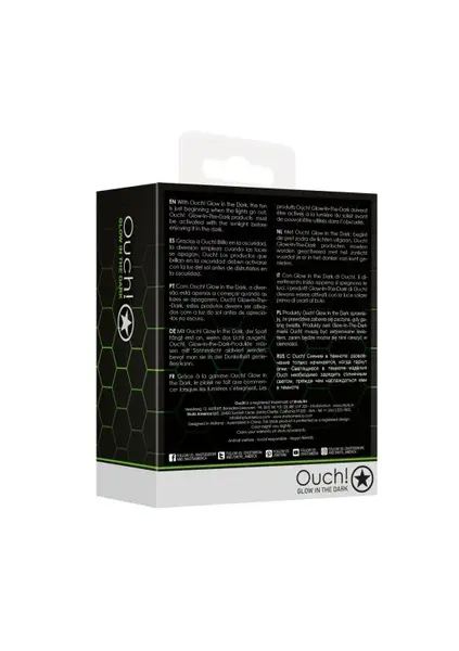 Glov In The Dark - Large - Clear Analni čep