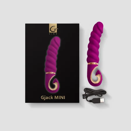 Gvibe Gjack Mini-anatomski uvijeni vibrator, 19k3. 5 cm