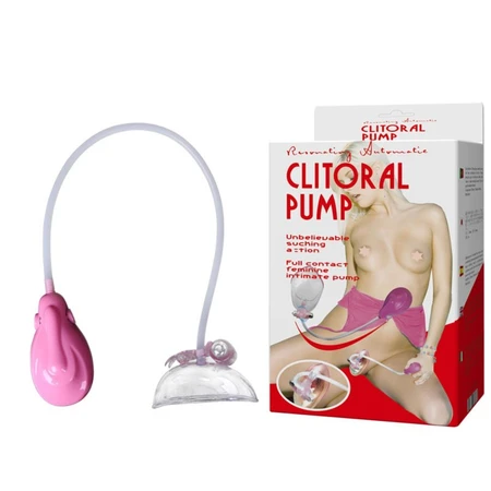 Pumpa je automatska za stimulaciju klitorisa i malih usana, sa vibratorom