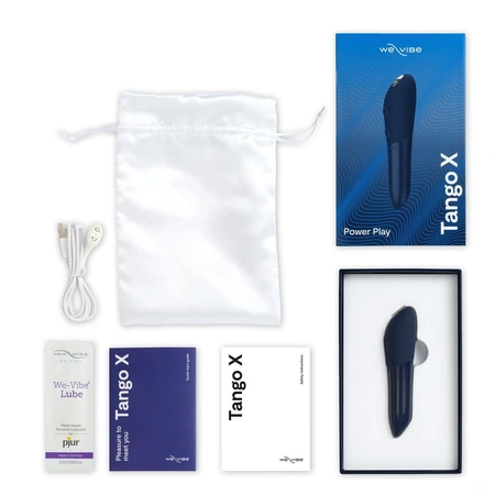 Neverovatno jak minijaturni vibracioni masažer Ve-Vibe Tango X plavi 9.5 cm