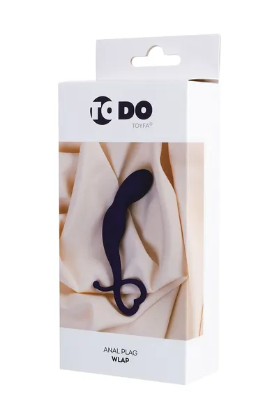 Analna čaura Todo bi Toifa Vlap, silikon, ljubičasta, 16 cm, Ø 2,5 cm