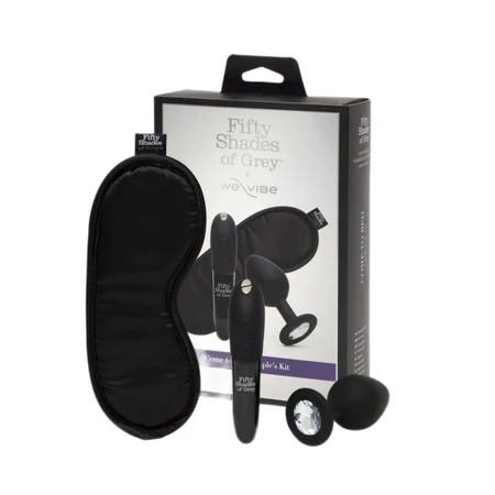 Komplet Come To Bed (We-Vibe Tango X, analni sex.Cristal Butt Plug, Satin Blindfold povez za oči)