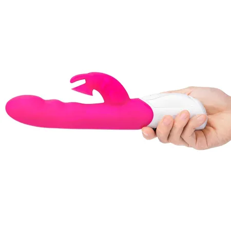 Vibracioni masažer sa klitoralnom stimulacijom Pink Clitoral suction Rabbit