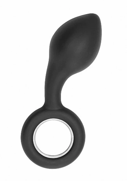 Analni stimulans No. 63 - Dildo With Metal Ring