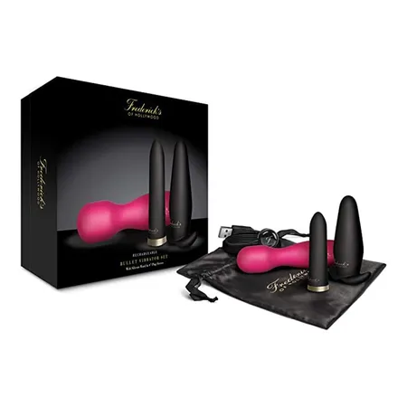 Punjivi bullet vibrator sa nastavkom-Vanda i dodatkom