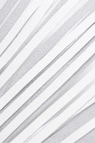 Pecado BDSM Bič, bela drška, beli bičevi, prirodna koža