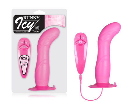Vibrator za G-tačke DUGOUŠKO ICI pink