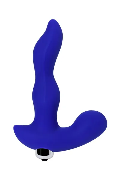 Vibracioni stimulator prostate ToDo by Toyfa Stroman, silikon, plava, 14,5 cm