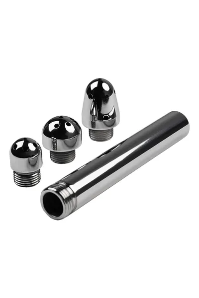 Analni tuš sa tri mlaznice, Toifa Metal, Metal, srebro, 13 cm