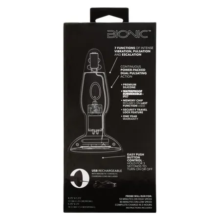 Inovativna pametna analna pluta Bionic Dual Pulsating probe