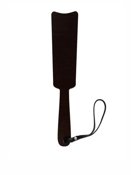 Paddle crvena tvrda od prave kože, drveta i HDF premaza venge boje