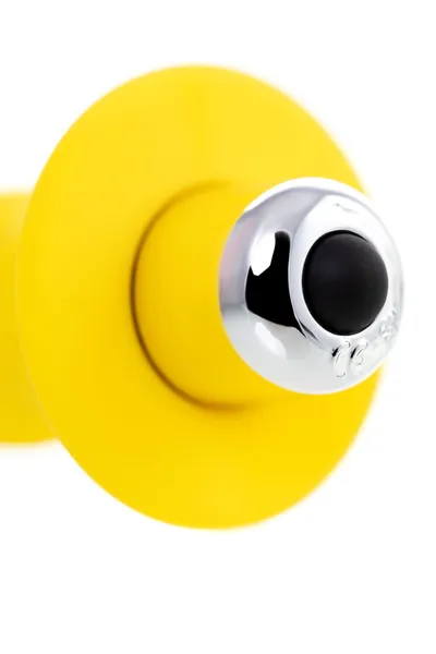 Analna vibraciona čahura-trbušnjaci, otporna na vlagu, silikon, žuta, 11 cm