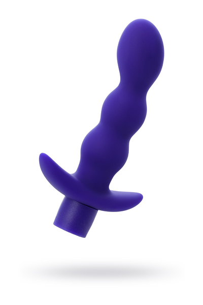Todo analni vibrator bi Toifa Adore, otporan na vlagu, silikon, plava, 15 cm, Ø 3,1 cm
