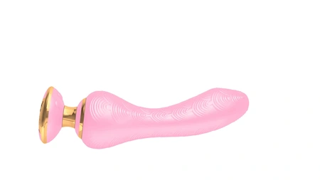 Sania Flexibilni ergonomski vibracioni stimulator, roze