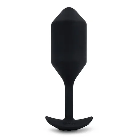 Čep za nošenje sa vibracijama crni B-Vibe Vibrating Snug plug 4