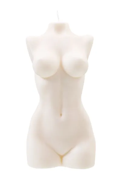 Unutrašnja sveća Pecado BDSM ženski torzo bela, 850 gr.