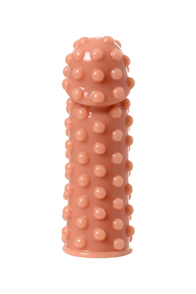 Kokos mlaznica je realna sa dodatnom stimulacijom, TPE, telesna, 12.7 cm