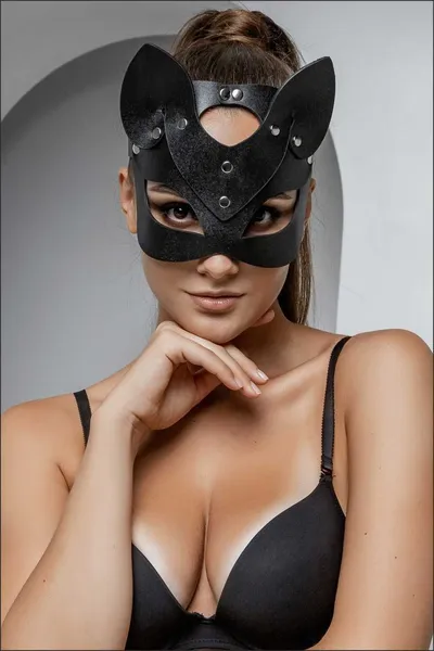 Klasična maska za mačke sa uvećanim ušima