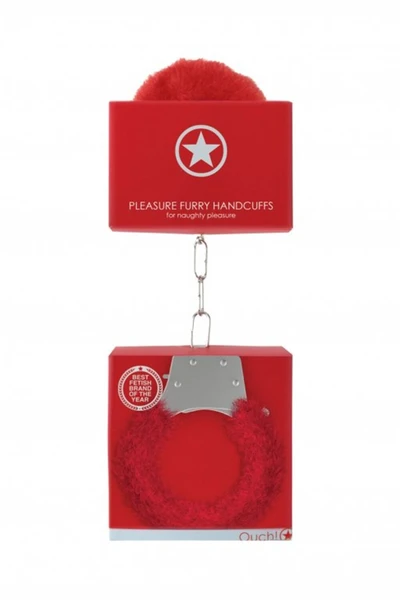 Metalne lisice presvučene krznom Pleasure Handcuffs Furri