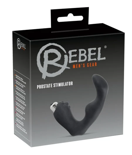Vibromasažer prostate ergonomskog L-oblika Prostate Vibrator by Rebel