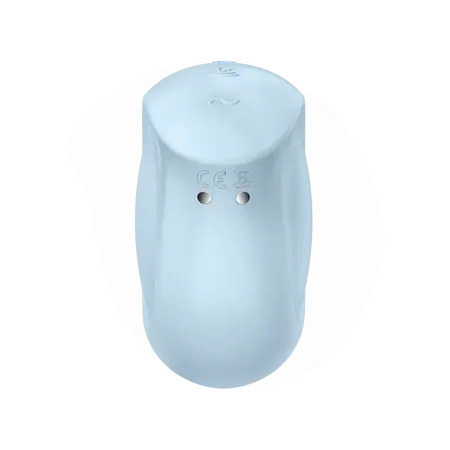 Vakuumski talasni stimulans sa Satisfier Sugar Rush vibracijom, svetlo plava