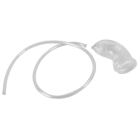 Mlaznica na penis sa prstenom za mošonki i skidaju crevom Piss Plai Sleeve