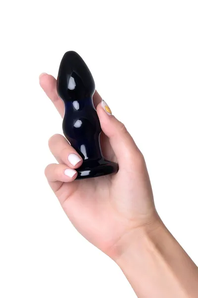 Sekus staklo staklena vibraciona kutija, staklo, plava, 11 cm