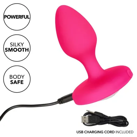 Punjiva analna vibraciona ploča Cheeki Gems Medium Rechargeable Vibrating probe