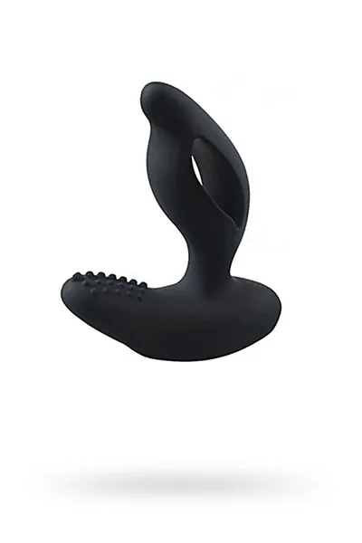 Levett Titus stimulator prostate, silikon, crni, 13 cm