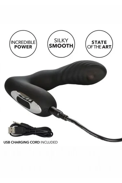 Punjivi silikonski masažer prostate Roller Ball probe sa funkcijom rotirajuća kugla