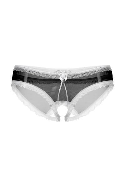 Gaćice otvorene crno-bele-M / L