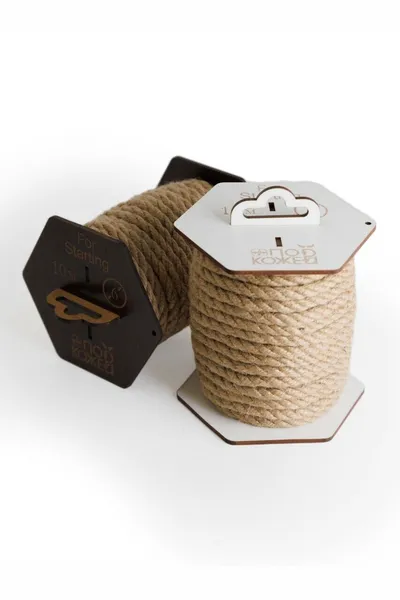 Uže od jute za šibari na smeđoj zavojnici, 10 m.