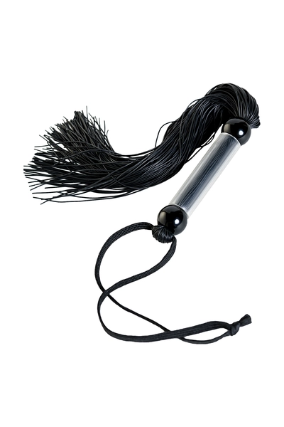 Flogger Toifa Theatre sa gumenim repovima, Crna, 26 cm