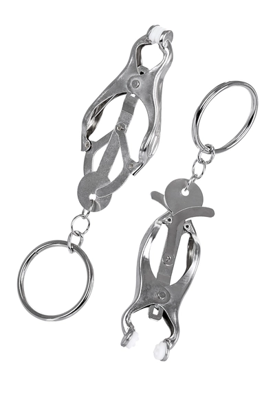 Stezaljke za bradavice Toifa Theatre, srebrne