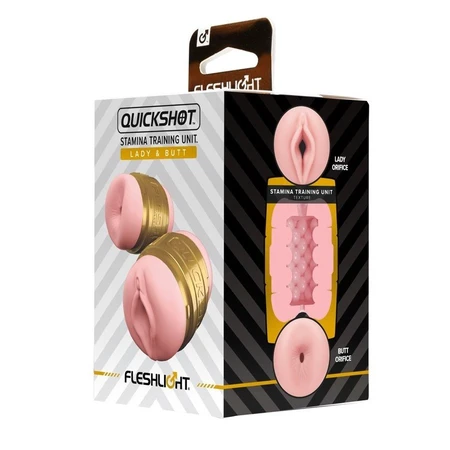 Masturbator za trening izdržljivosti Fleshlight Kuicxhot Stamina, vagina / anus