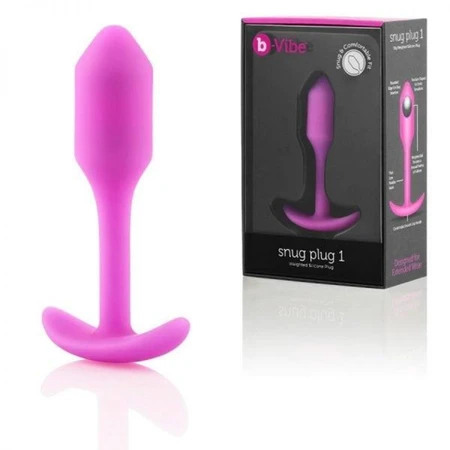 Profesionalni čep za nošenje B-Vibe Snug plug 1 Pink
