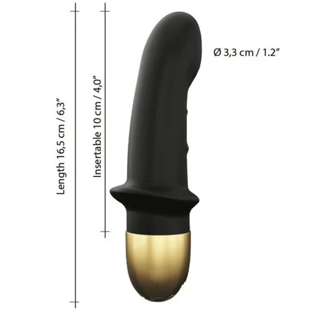 Dorcel mini Lover Black 2.0 Vibrator, Crna