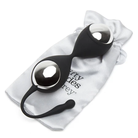 Vaginalne kuglice Fifty Shades of Grey Inner Goddess Kegel Toner crne